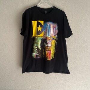 ELTON JOHN Genuine Concert Tee Final Farewell Yellowbrick Road Tour Size XL